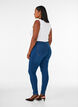 Jegginsy z mieszanki bawelny, Blue denim, Model image number 1