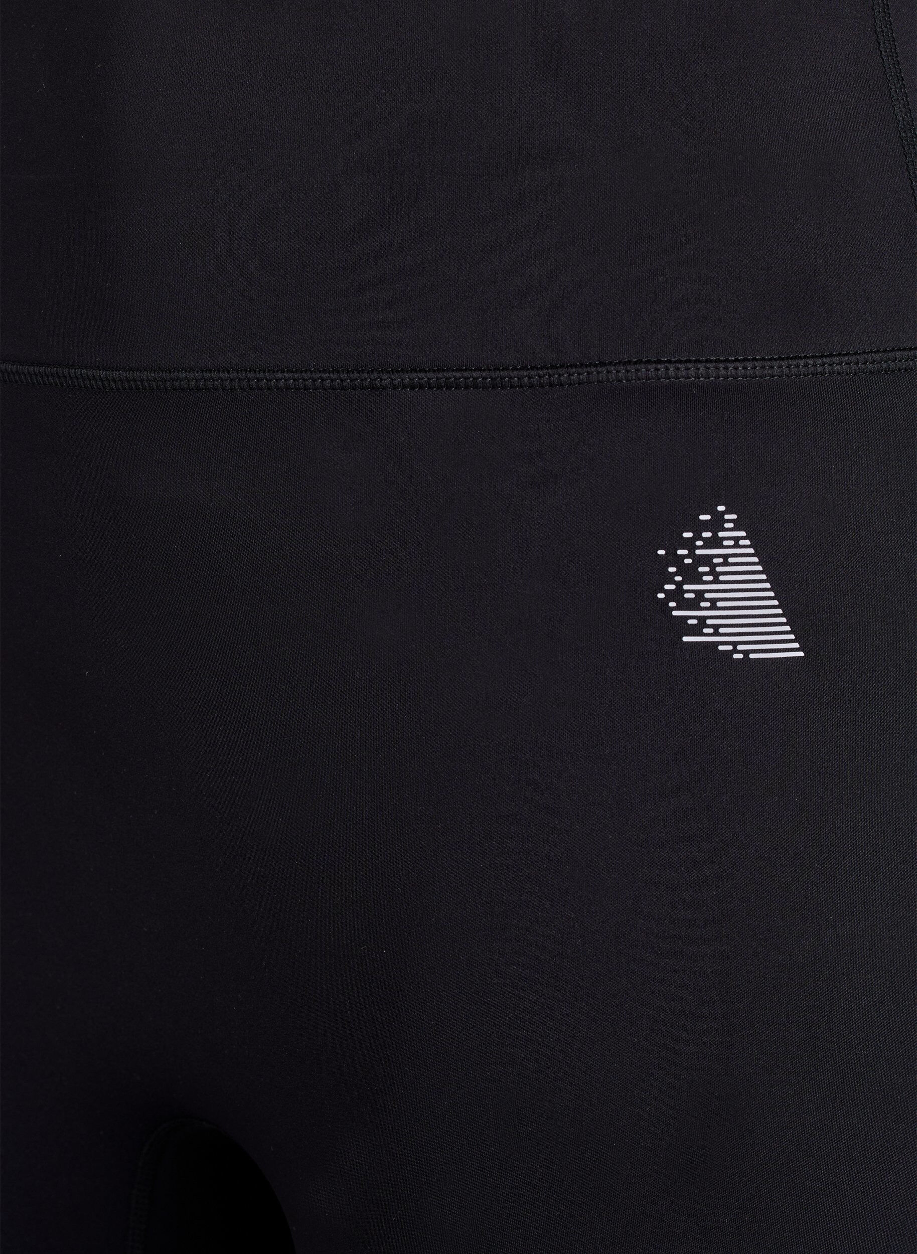 Zizzi CORE, odporne na przysiady rajstopy treningowe z kieszenia, Czarne, Packshot image number 2