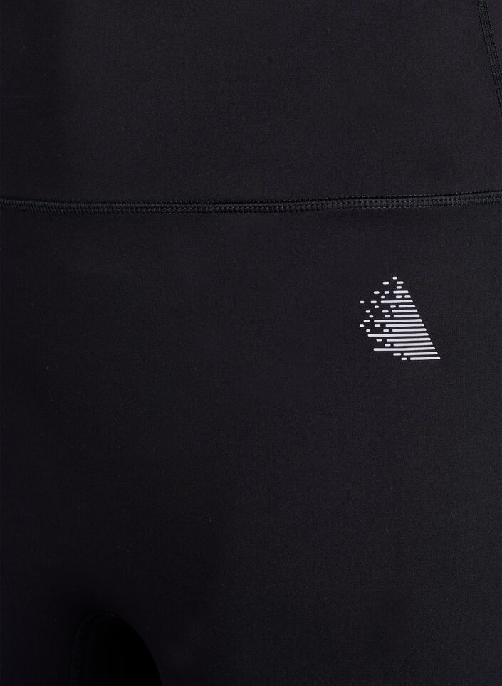 CORE, odporne na przysiady rajstopy treningowe z kieszenia, Czarne, Packshot image number 2