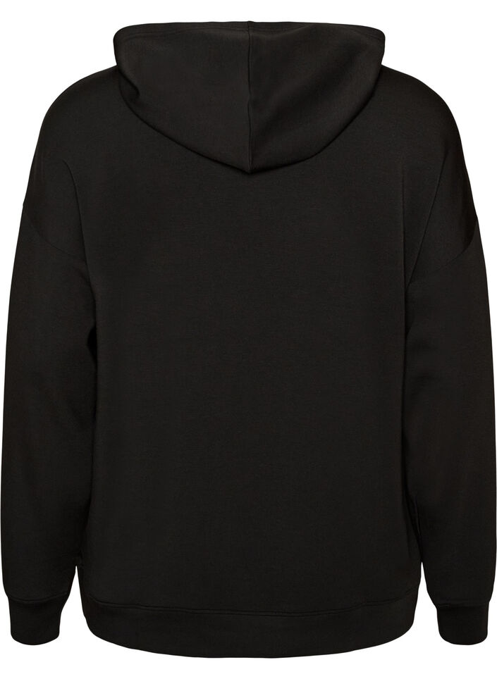 Bluza z kapturem, Czarne, Packshot image number 1