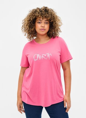 FLASH – koszulka z motywem, Hot Pink Amour, Model image number 0
