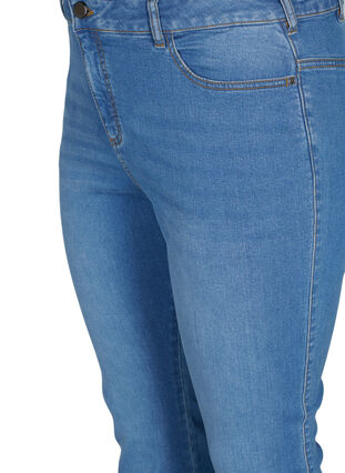  Jeansy typu bootcut Ellen z wysokim stanem, Light blue, Packshot image number 2