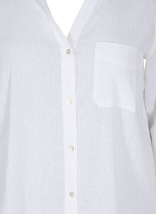 Koszula zapinana na guziki, White, Packshot image number 2