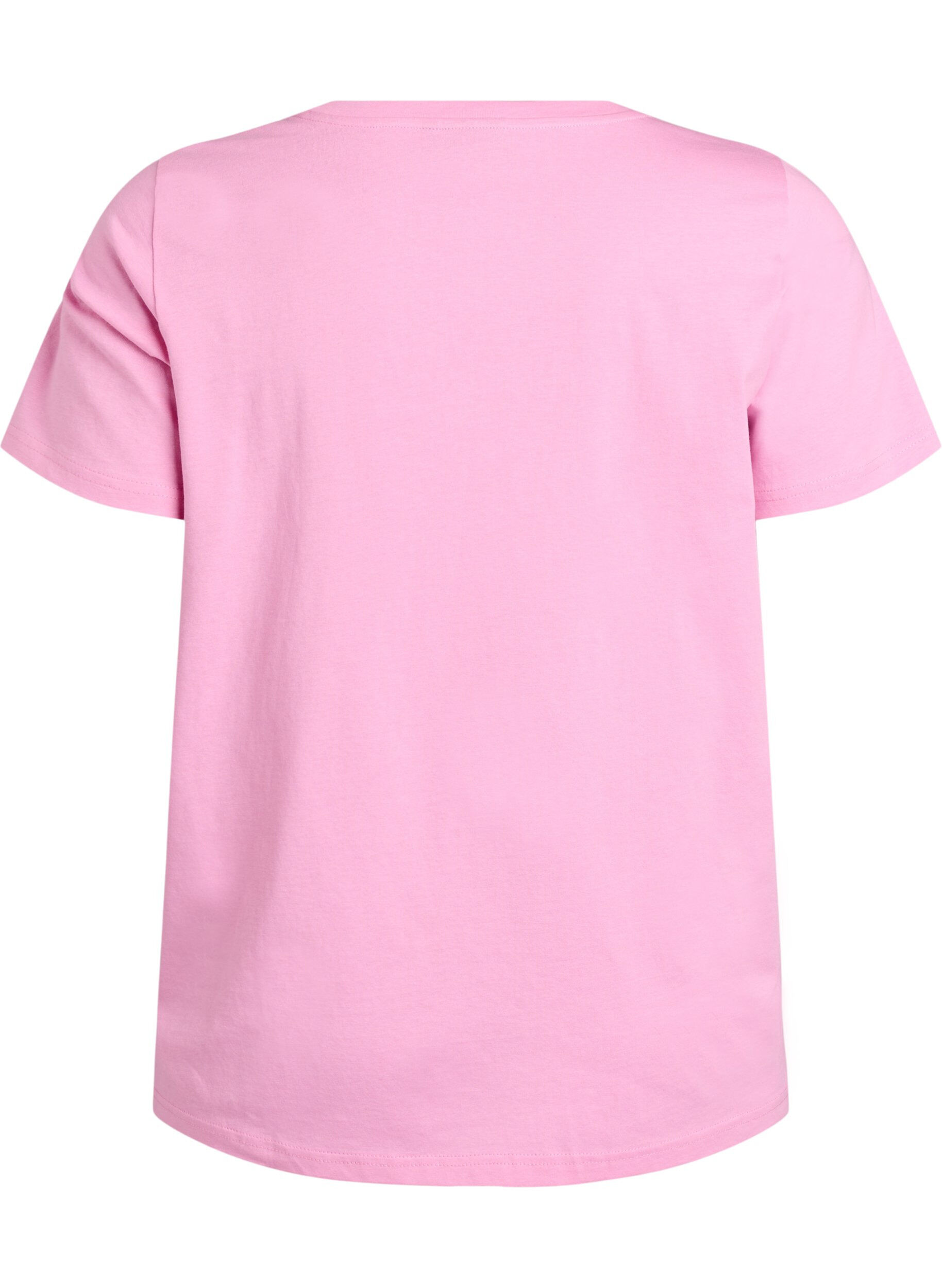 Zizzi Koszulka z haftem w truskawki, Begonia P. W. Berry, Packshot image number 1