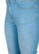 Amy knickers z wysokim stanem i haftem, Light blue denim, Packshot image number 2
