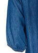 Maxi sukienka z odziezy jeansowej z falbankami, Niebieskie, Packshot image number 3