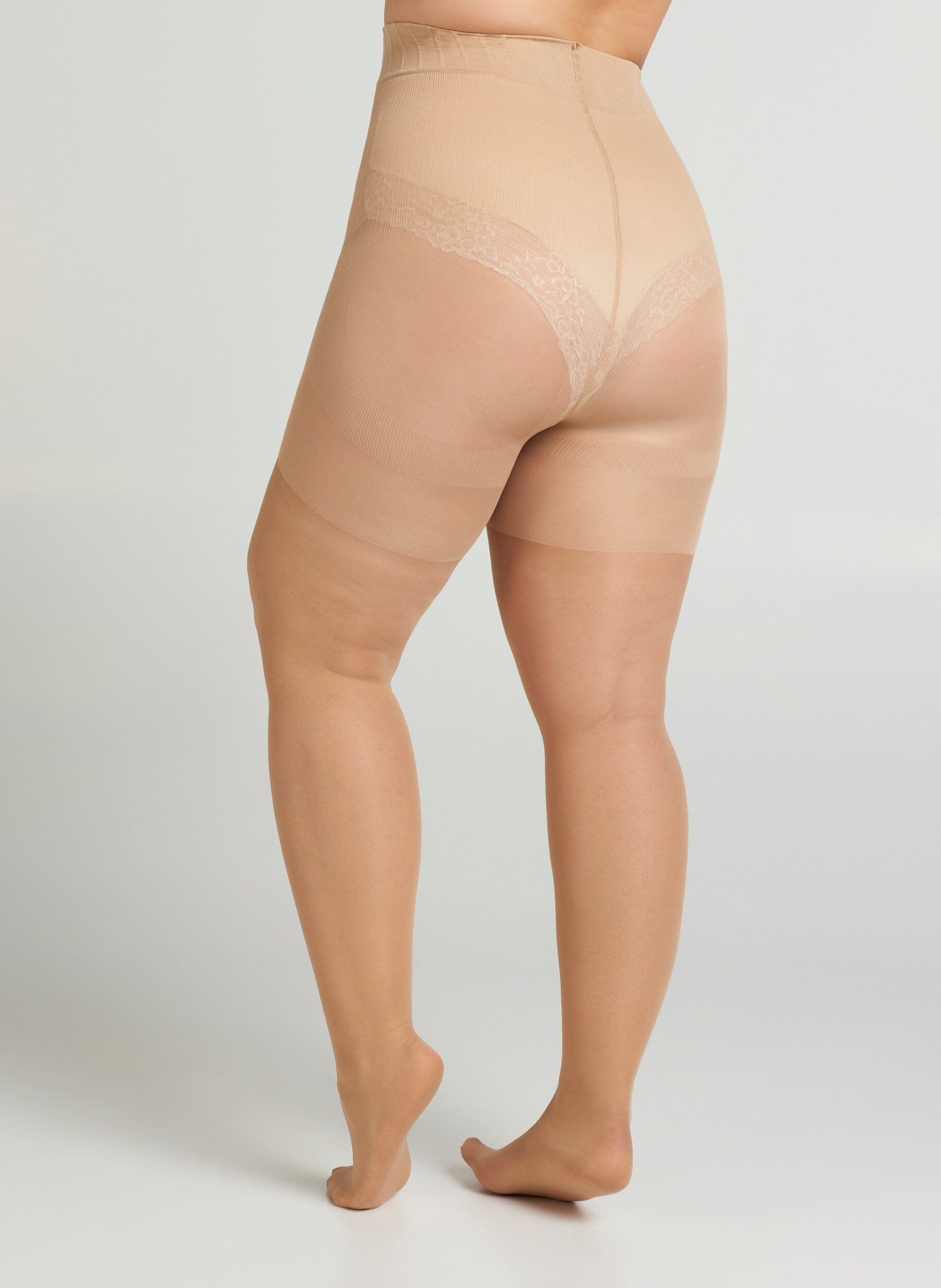 ZizziRajstopy 40&nbsp;den z&nbsp;efektem push-up, Beżowy, Model image number 2