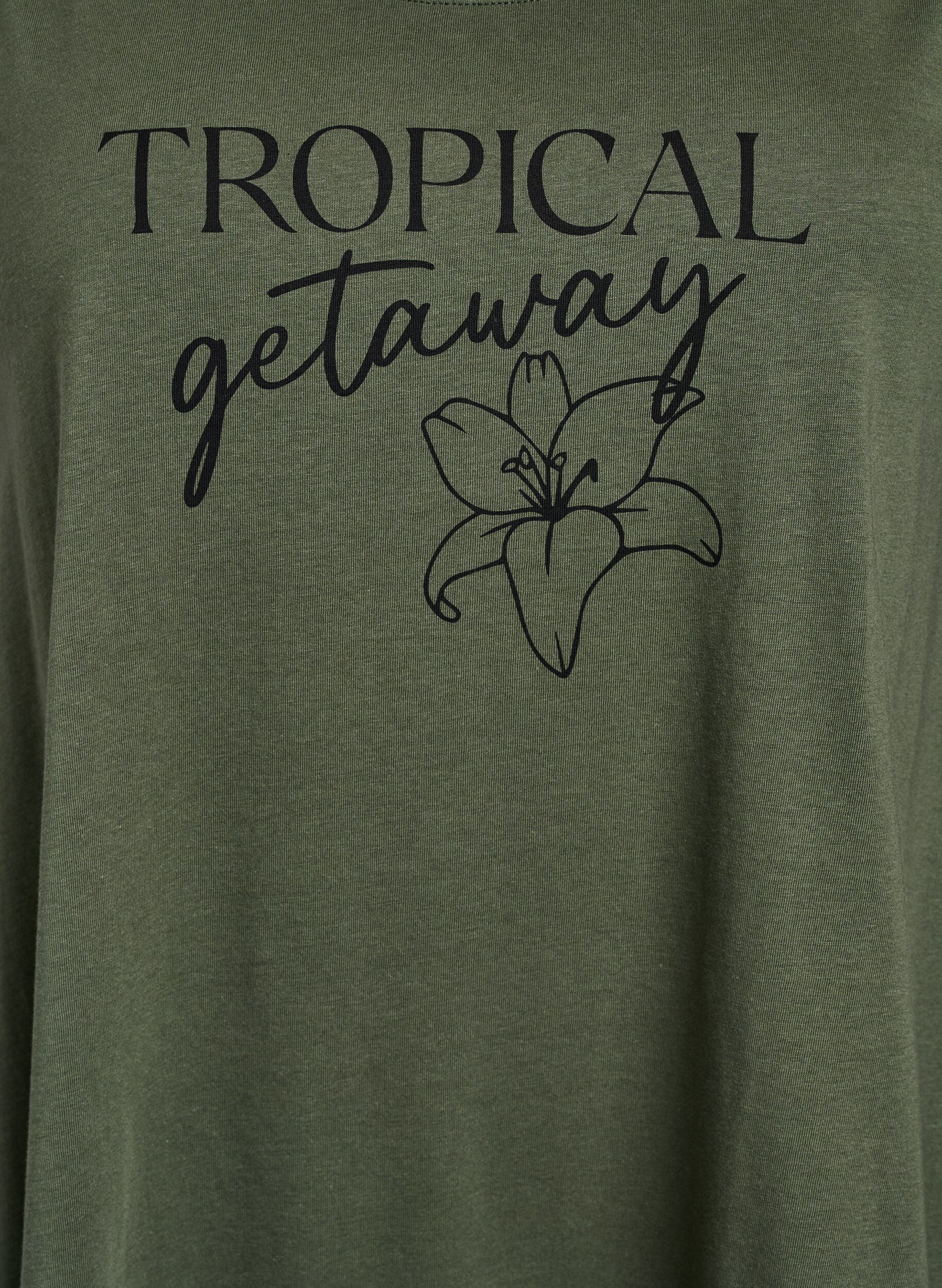 Zizzi Sukienka w ksztalcie litery A, bez rekaw&oacute;w, Zielony, Packshot image number 2