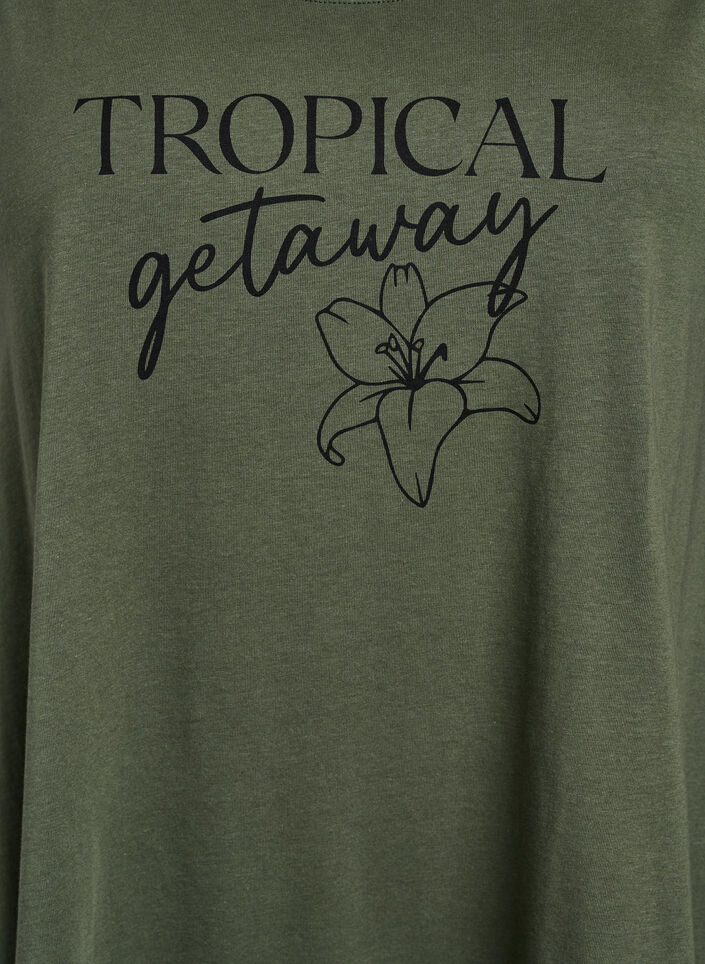 Sukienka w ksztalcie litery A, bez rekawów, Zielony, Packshot image number 2