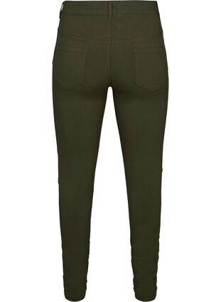Spodnie o waskim kroju z kieszeniami, Ivy green, Packshot image number 1