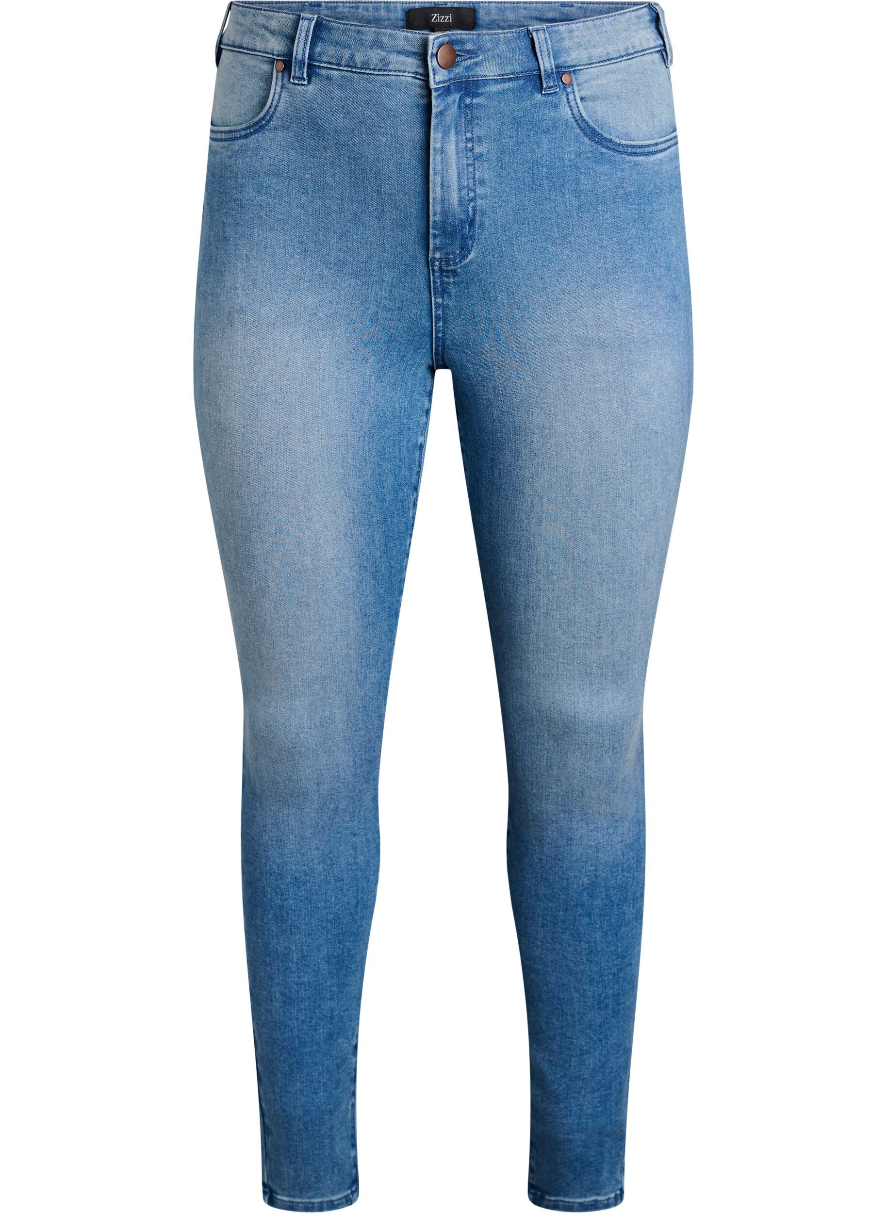 Jeansy Amy super slim z wysokim stanem