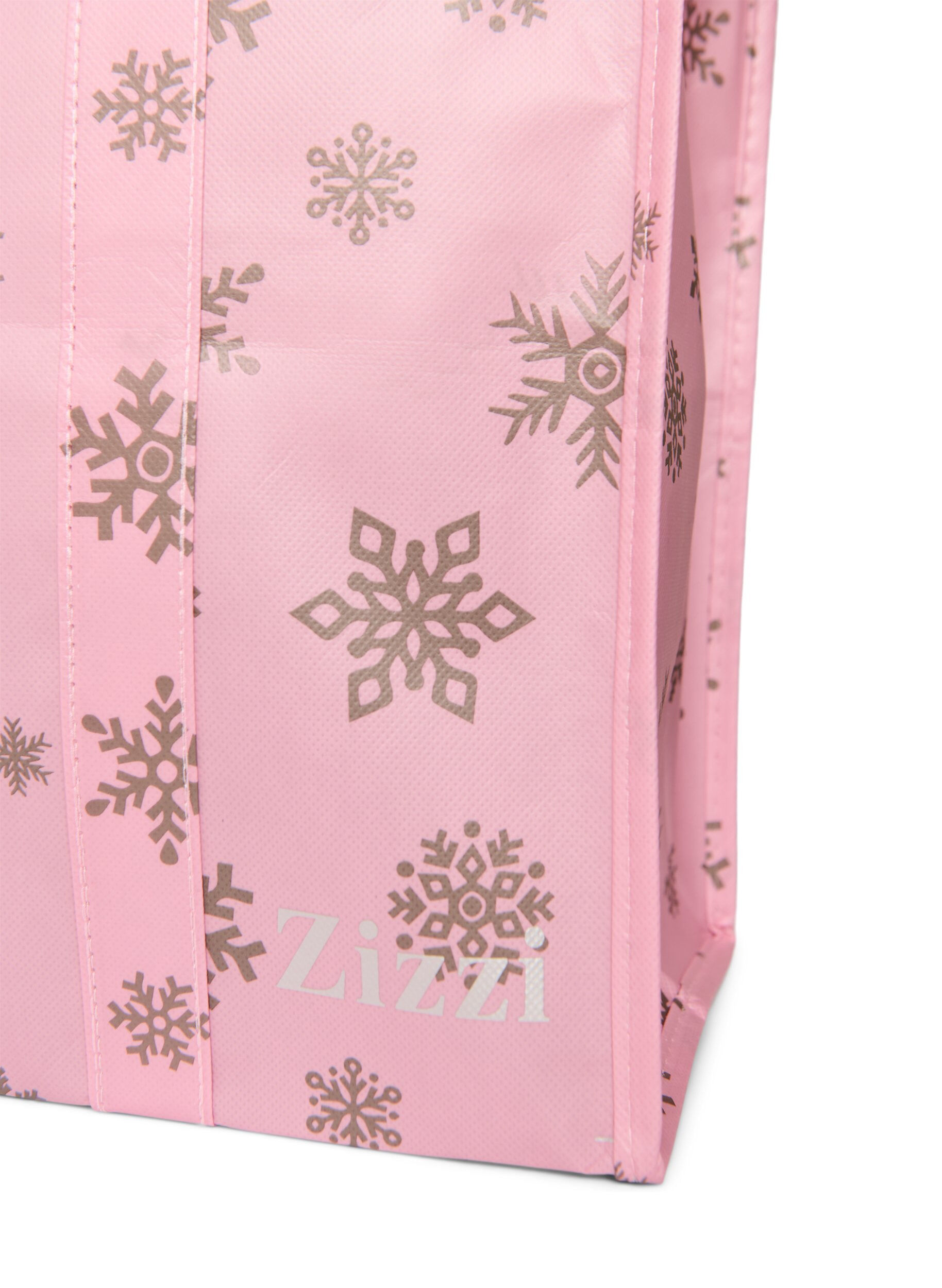 Zizzi Torba na zakupy z suwakiem, R&oacute;żowy, Packshot image number 2