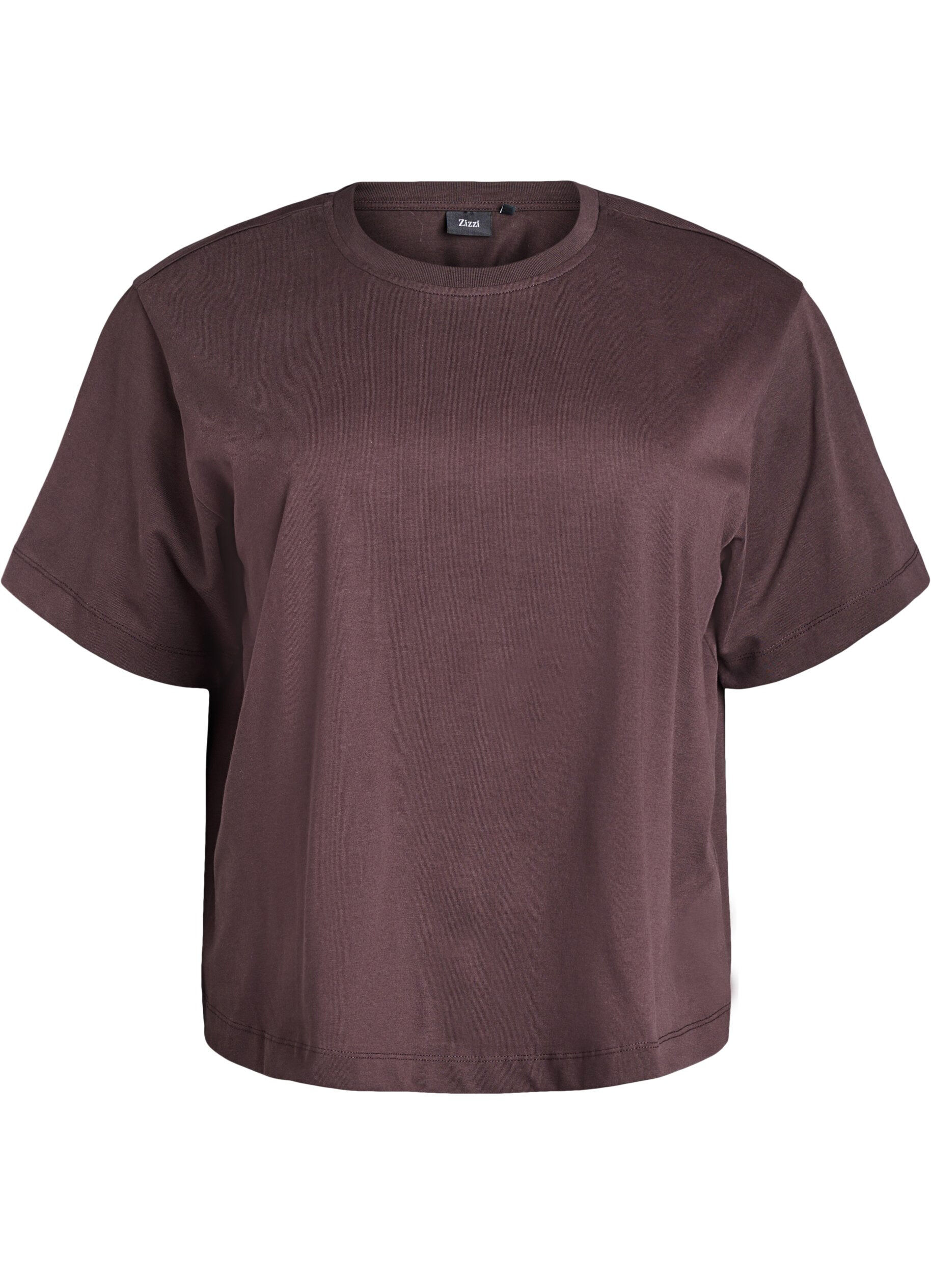 Boxy t-shirt bawelniany