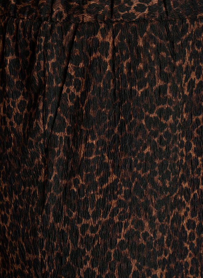 Spodnie o falistej fakturze, Brązowy, Packshot image number 2