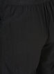 Luzne bawelniane spodnie culotte, Black, Packshot image number 3