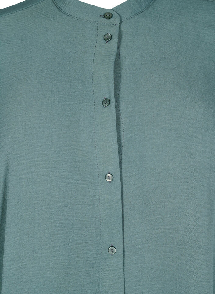 Tunika z rekawem 3/4, Zielony, Packshot image number 2