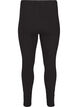 Bawelniane legginsy z podszewka, Czarne, Packshot image number 1