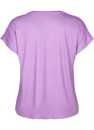 Koszulka treningowa z krótkim rekawem, African Violet, Packshot image number 1