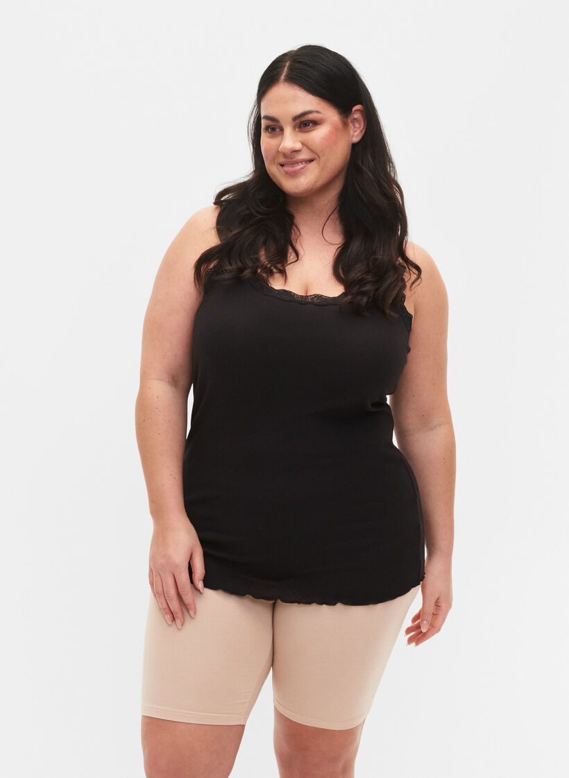  Wiskozowe szorty rowerowe 2-pack, Beżowy, Model image number 0