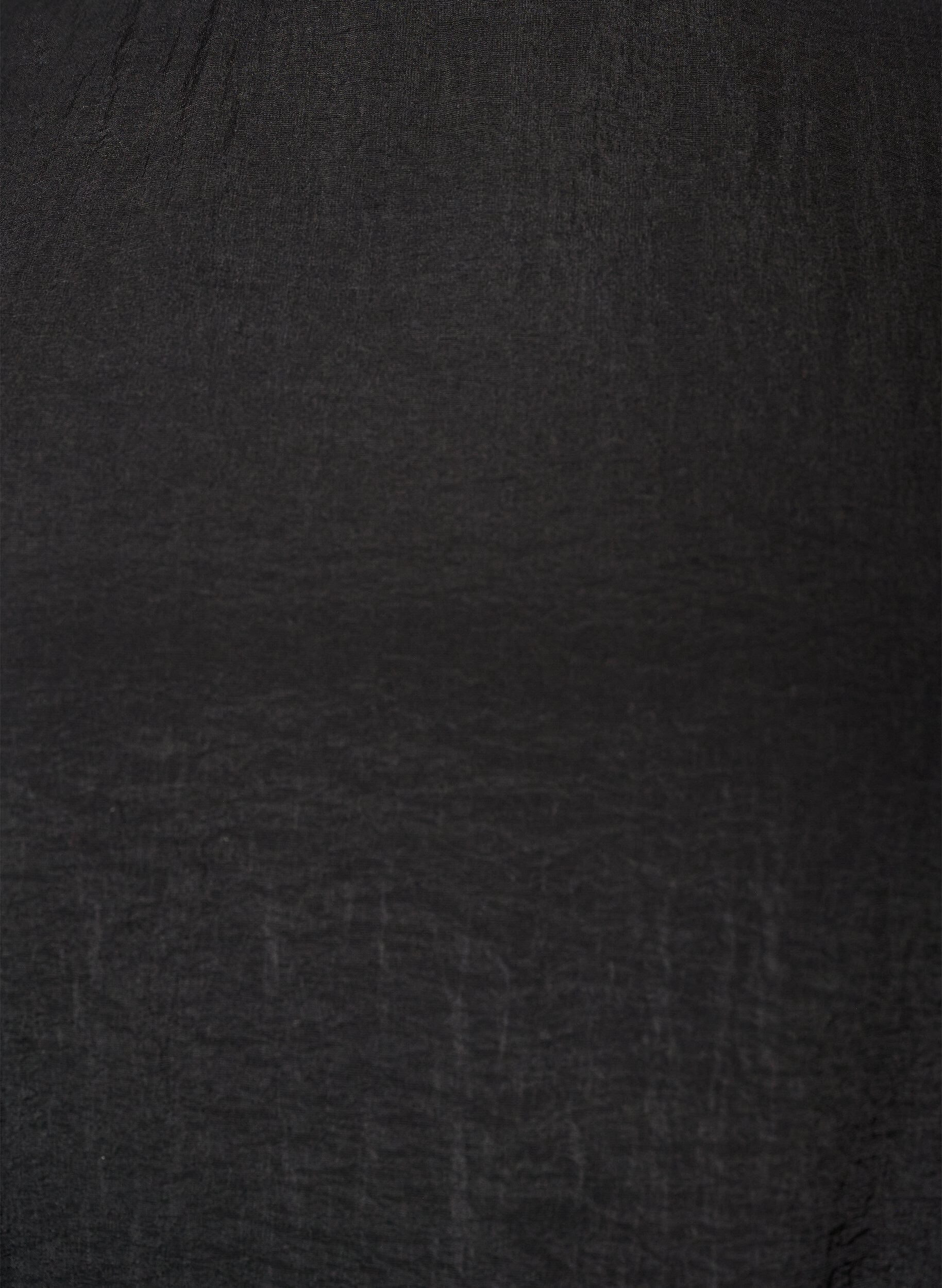 ZizziSukienka do kostek z falujacymi rekawami i paskiem w talii, Czarne, Packshot image number 2