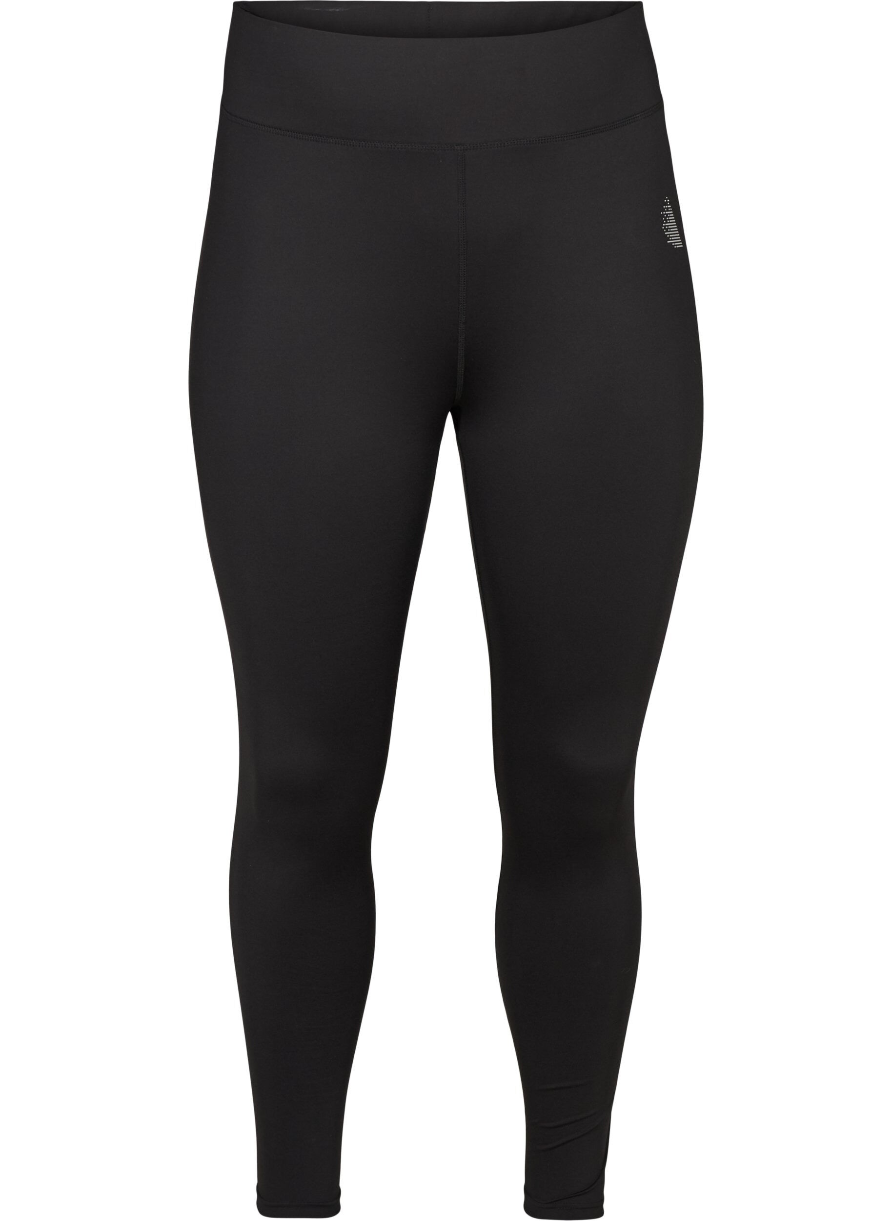 Przyciete proste legginsy sportowe