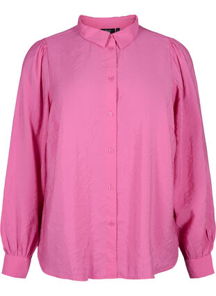 Koszula z dlugim rekawem z modalu TENCEL™, Phlox Pink, Packshot image number 0