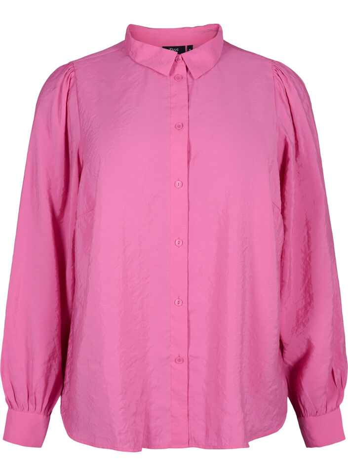 Koszula z dlugim rekawem z modalu TENCEL&trade;, Phlox Pink, Packshot image number 0