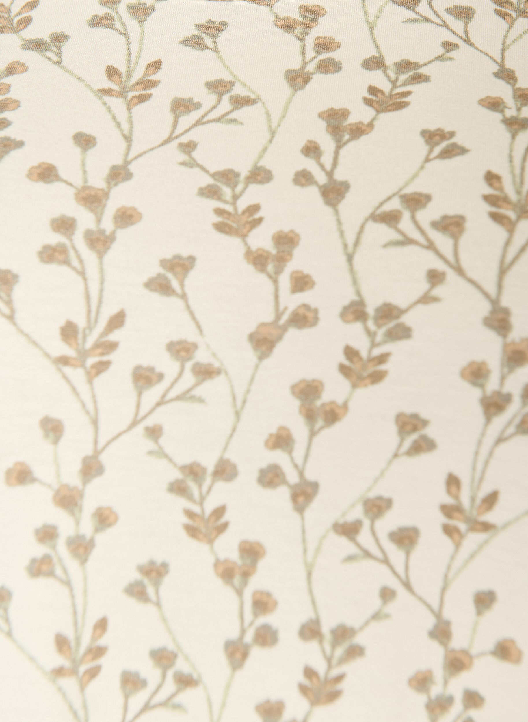 ZizziKoszulka z nadrukiem w kwiaty, Biały, Packshot image number 2