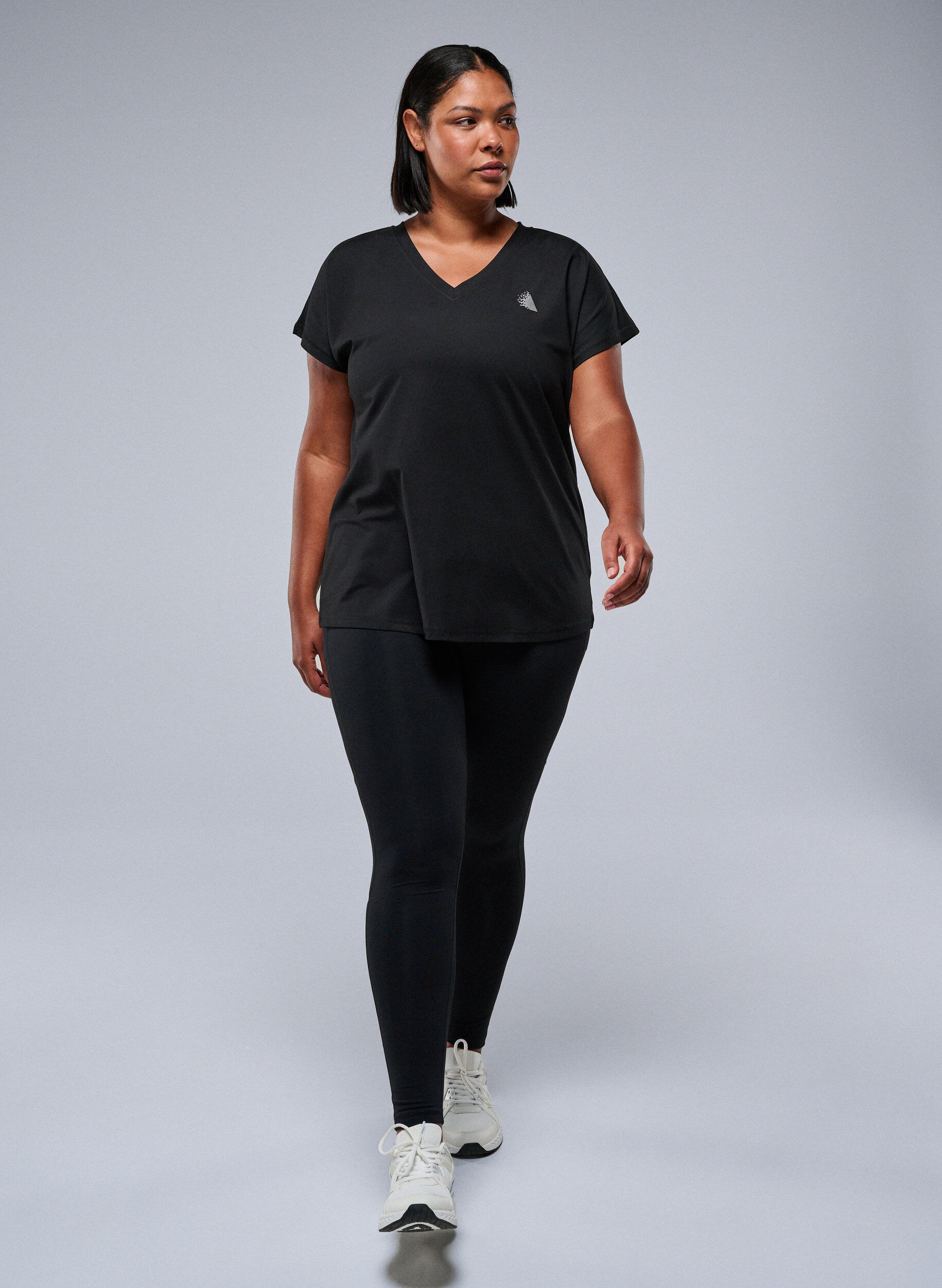 Czarne t-shirty sportowe