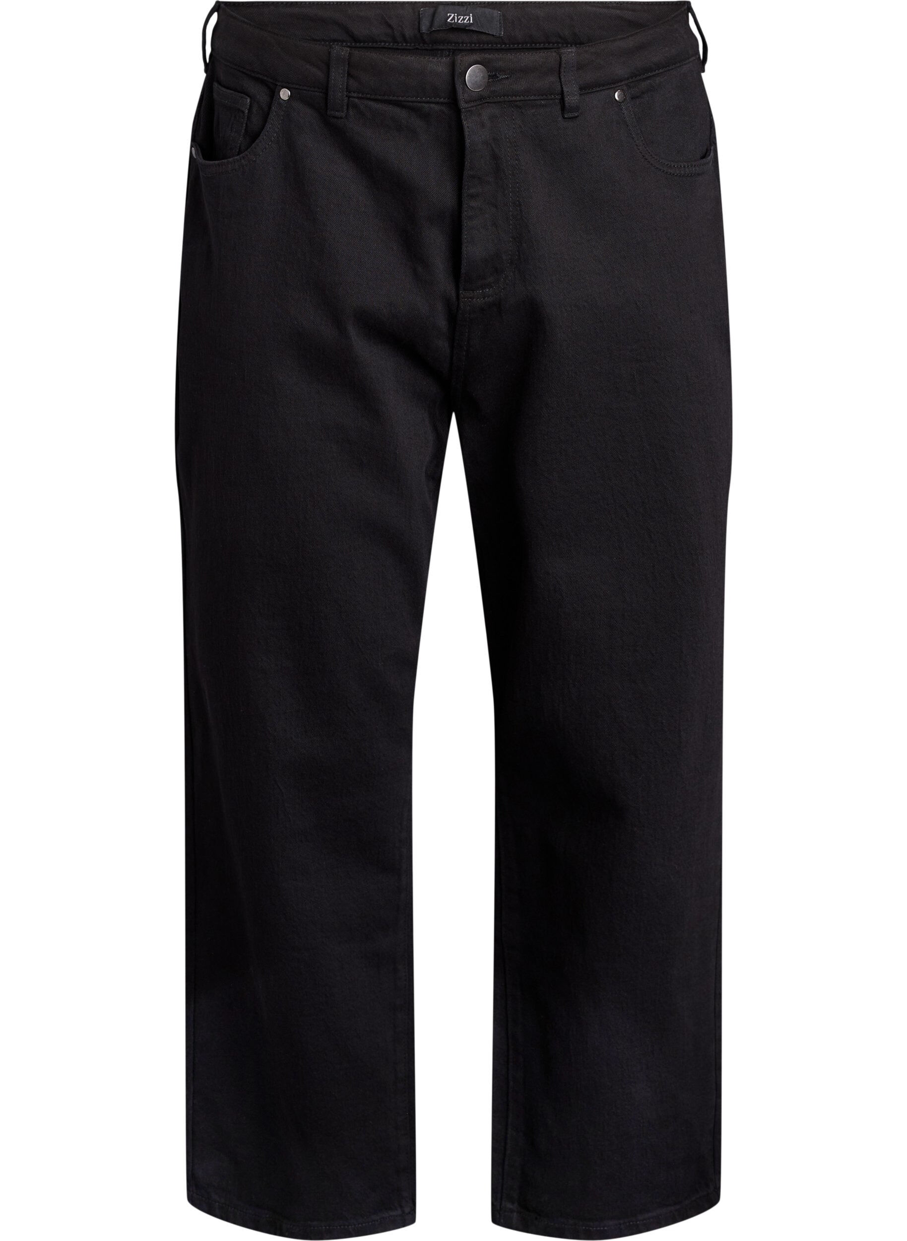 Luzne jeansy o&nbsp;skr&oacute;conej dlugosci