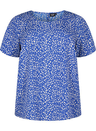 FLASH - bluzka z krótkim rekawem z nadrukiem, Surf the web Dot, Packshot image number 0