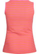 Tank top w paski o prazkowanej strukturze, Czerwony, Packshot image number 1