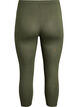 Legginsy 3/4 typu basic z wiskozy, Zielony, Packshot image number 1