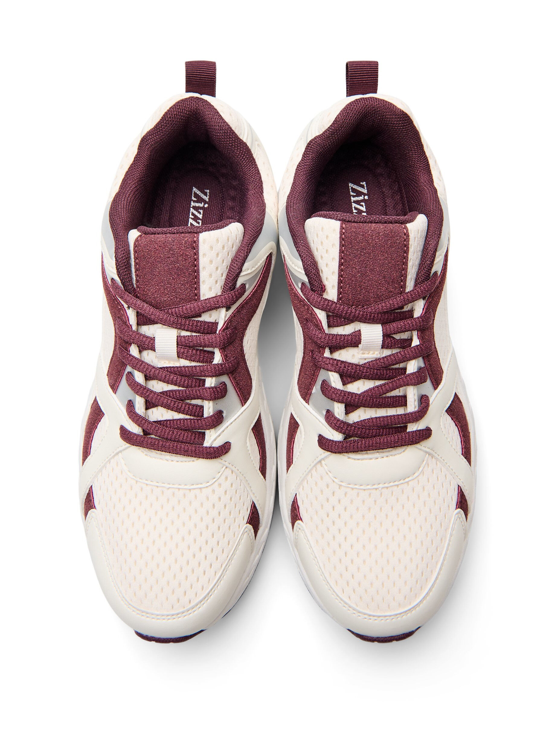 Zizzi Sportowe sneakersy z siateczka, Czerwony, Packshot image number 2