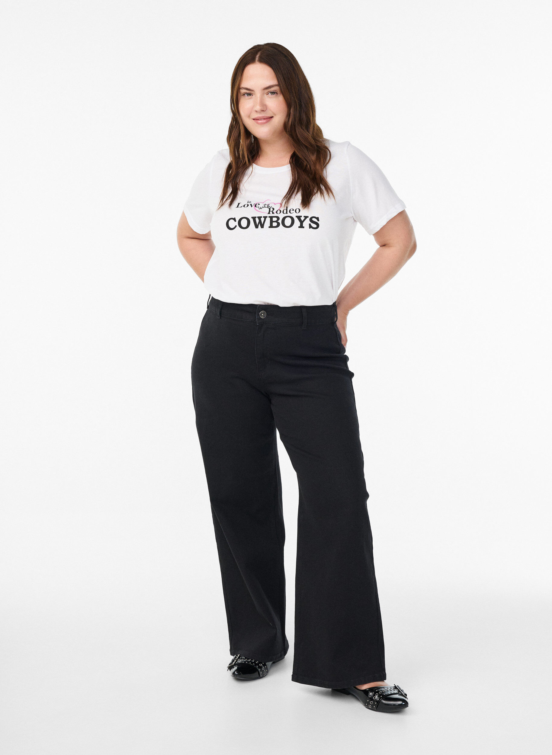 ZizziKoszulka z nadrukiem, Biały, Model image number 1