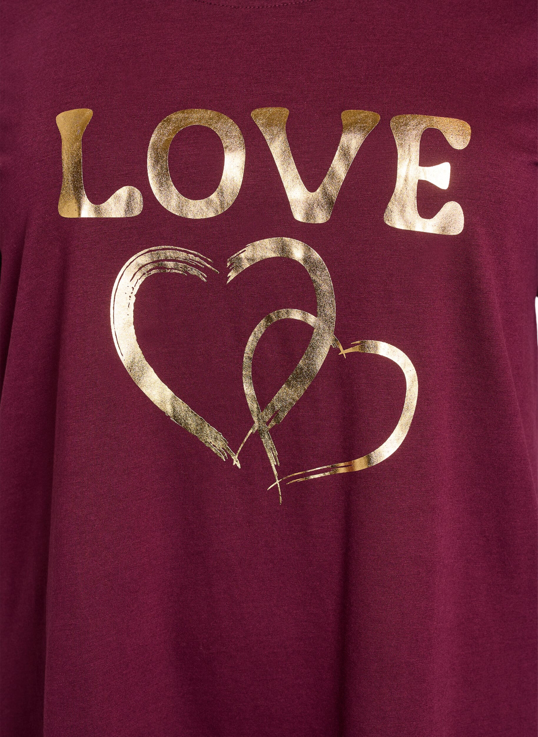 Zizzi FLASH - Koszulka z nadrukiem, Czerwony, Packshot image number 2