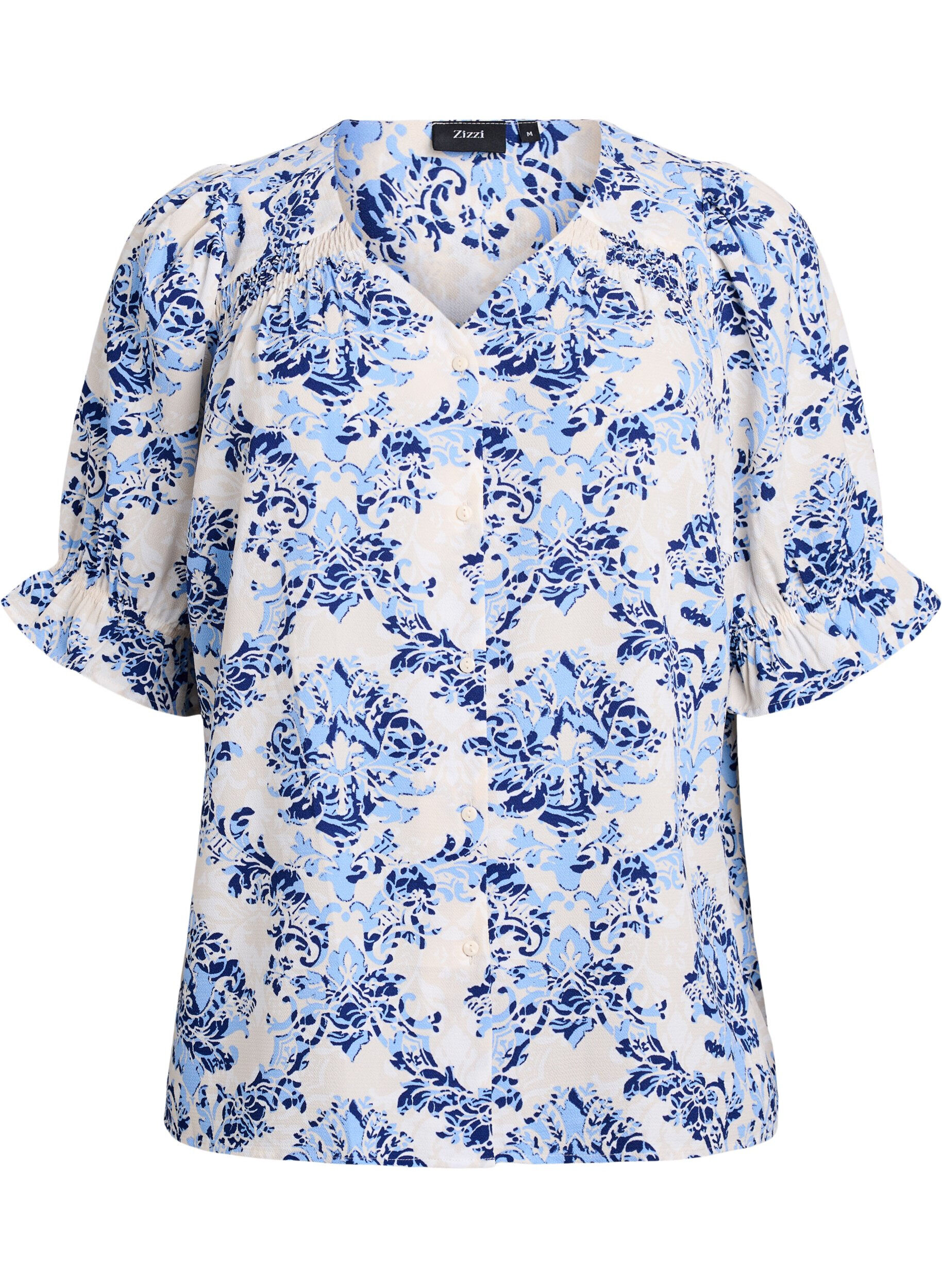 Bluzka koszulowa z p&oacute;ldlugimi rekawami