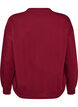 Bluza z nadrukiem tekstowym, Czerwony, Packshot image number 1