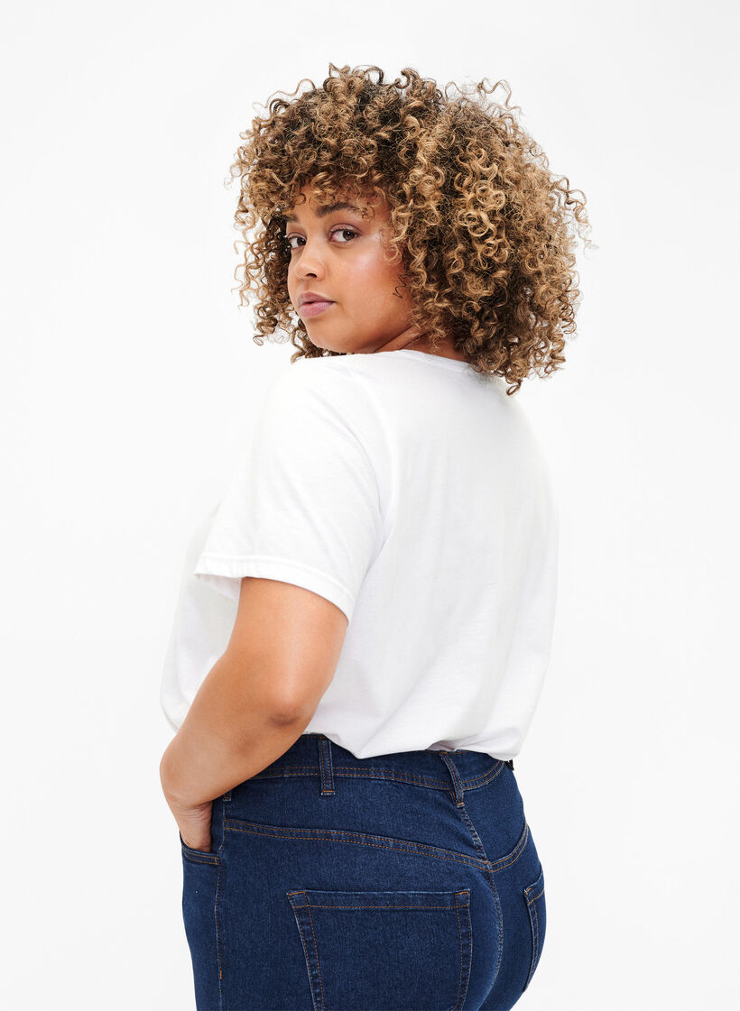 FLASH – koszulka z motywem, Bright White, Model image number 1