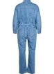Kombinezon jeansowy z dlugim rekawem, Light Blue Denim, Packshot image number 1