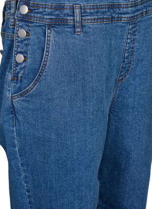 Ogrodniczki jeansowe, Blue Denim, Packshot image number 3