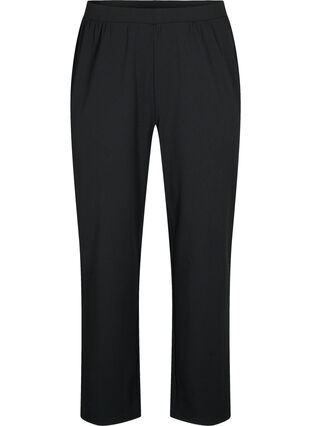 Flash - Spodnie o prostym kroju, Black, Packshot image number 0