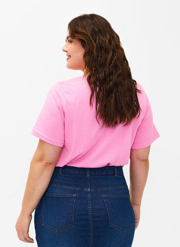 FLASH – koszulka z motywem, Begonia Pink Always, Model image number 1