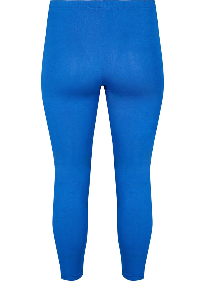Legginsy z wiskozy w stylu basic, Niebieskie, Packshot image number 1