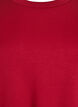 Krótka luzna koszulka z mieszanki materialów z modalem, Czerwony, Packshot image number 2