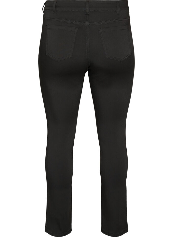 Jeansy Emily Stay Black z normalna talia, Czarne, Packshot image number 1