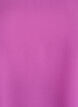 Bluzka z krótkim rekawem i okraglym dekoltem, Fioletowy, Packshot image number 2