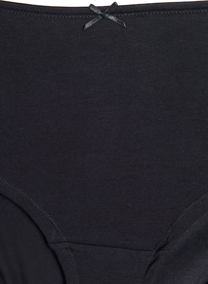 3-pack majtek typu hipster z koronkowym wykonczeniem, Czarne, Packshot image number 3