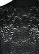 Koronkowa bluzka z dlugimi rekawami i marszczeniem, Black, Packshot image number 2