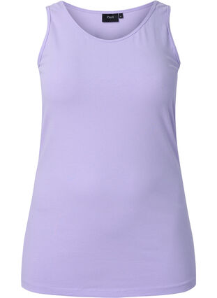 Podstawowa bawelniana koszulka, Lavender, Packshot image number 0